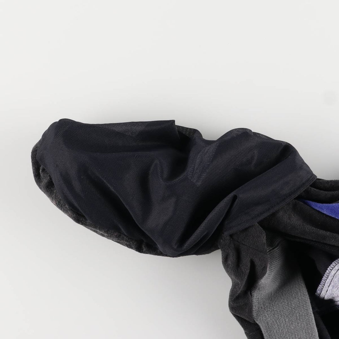 Vintage 80s-90'S Adidas Velour Jersey Track Jacket, Men's, Size XXL polyester black type Vintage Second Hand