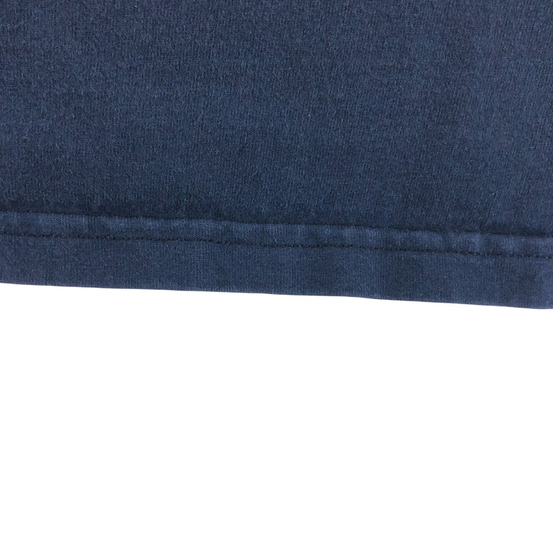 Carhartt long-sleeved T-shirt, men's size L cotton navy blue type Vintage Second Hand