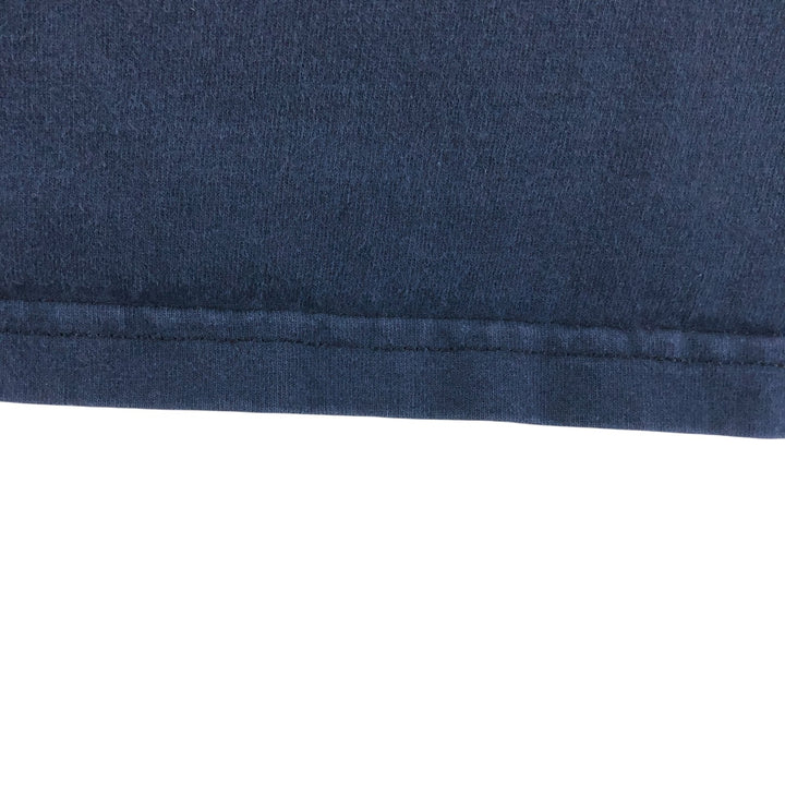 Carhartt long-sleeved T-shirt, men's size L cotton navy blue type Vintage Second Hand