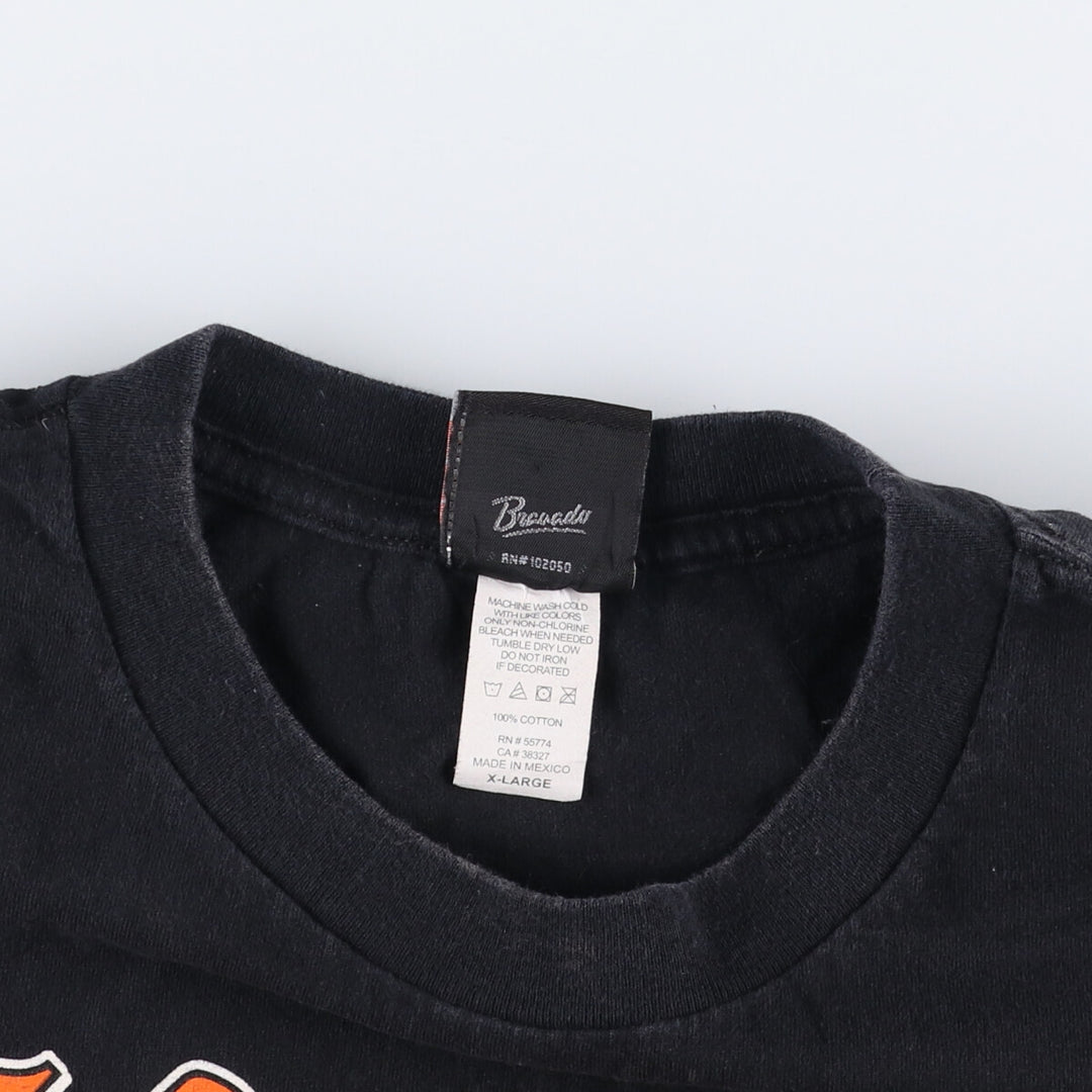 Harley-Davidson Motorcycle Bike T-shirt, Men's XL size cotton black type Vintage Second Hand