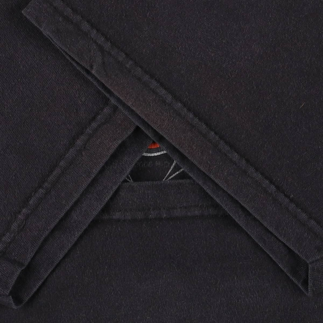 00'S Harley-Davidson Motorcycle Bike T-shirt Made in USA Men's XL cotton black type Vintage Second Hand