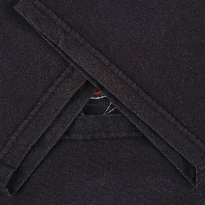 00'S Harley-Davidson Motorcycle Bike T-shirt Made in USA Men's XL cotton black type Vintage Second Hand