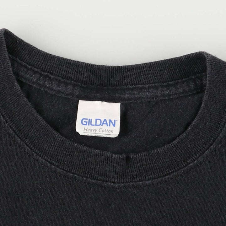 Gildan SONIC YOUTH Band T-Shirt, Men's Size Small cotton black type Vintage Second Hand