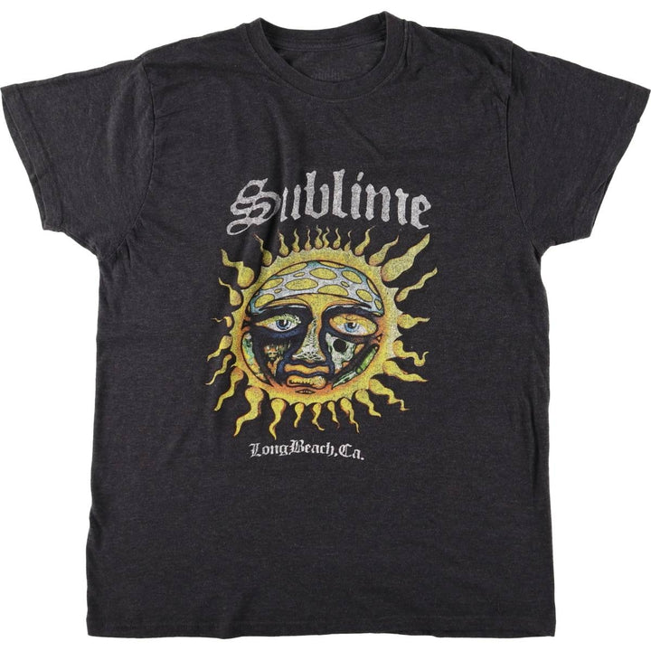 SUBLIME Band T-shirt, Men's XL size unclear black type Vintage Second Hand