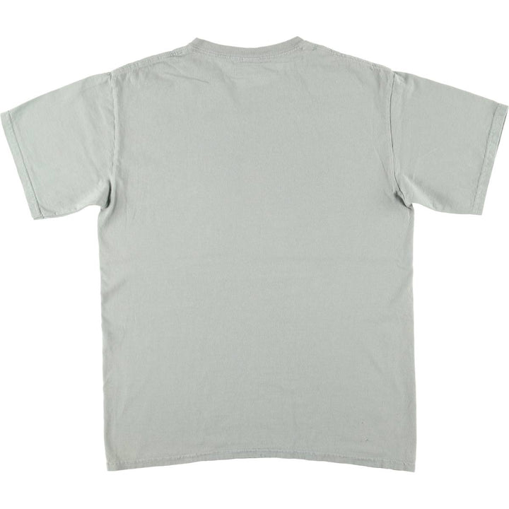 Billie Eilish Band T-shirt, Men's M size cotton Mint green Vintage Second Hand