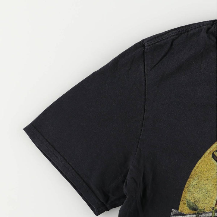 Guns N' Roses Band T-shirt, Men's M size cotton black type Vintage Second Hand