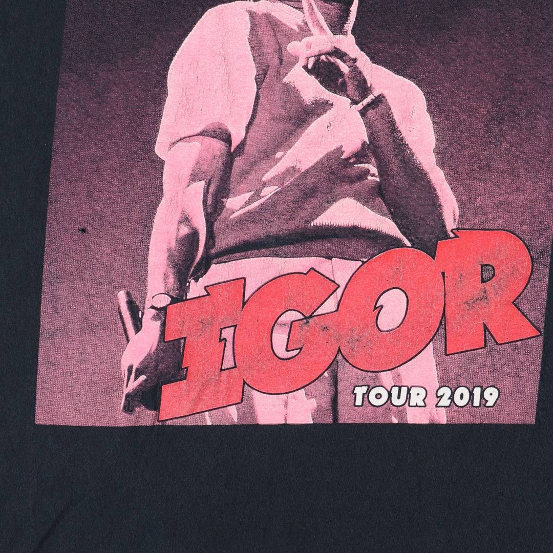 Tyler, The Creator Rap T-shirt, Men's Size Medium cotton black type Vintage Second Hand