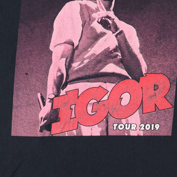 Tyler, The Creator Rap T-shirt, Men's Size Medium cotton black type Vintage Second Hand