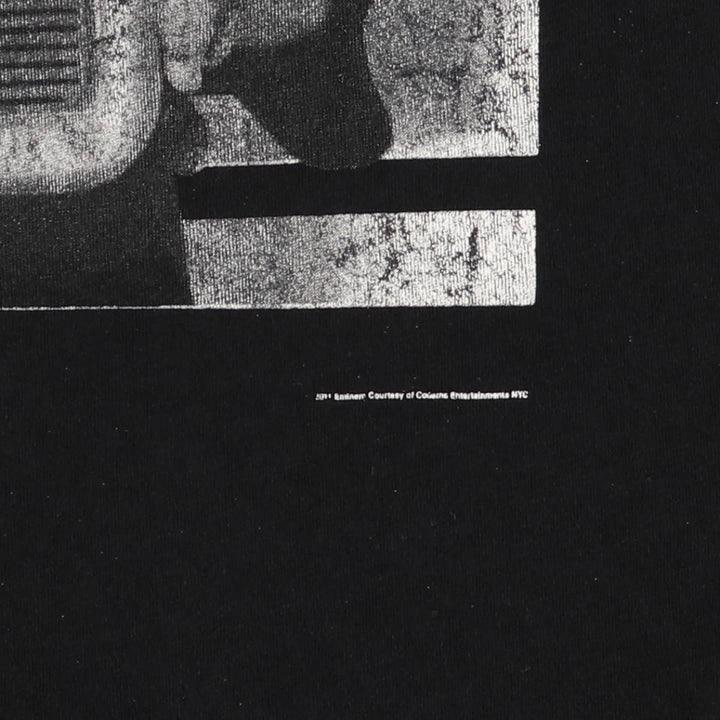 EMINEM Rap T-shirt, Men's L size cotton black type Vintage Second Hand