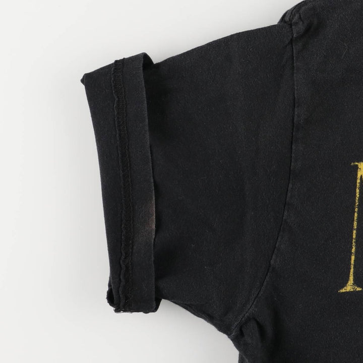 Gildan GILDAN NIRVANA Nirvana Band T-shirt Band T Men's L size cotton black type Vintage Second Hand