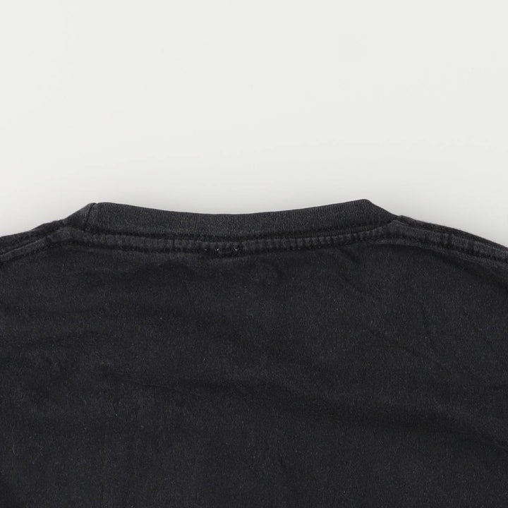 Gildan GILDAN NIRVANA Nirvana Band T-shirt Band T Men's L size cotton black type Vintage Second Hand