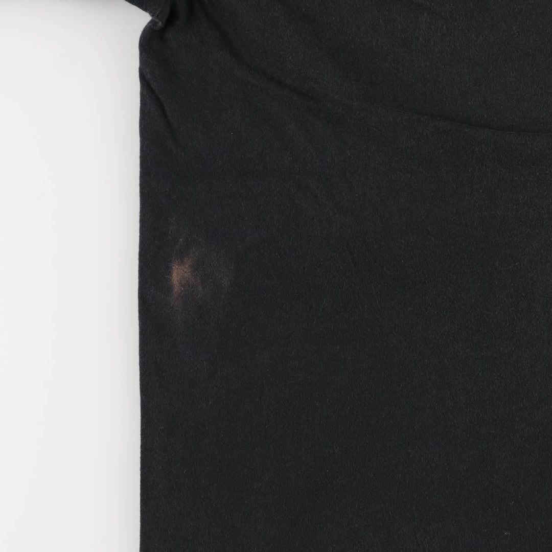 Gildan GILDAN NIRVANA Nirvana Band T-shirt Band T Men's L size cotton black type Vintage Second Hand