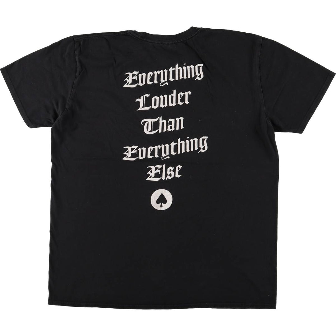 Gildan MOTORHEAD Men's Band T-Shirt, Size XL cotton black type Vintage Second Hand