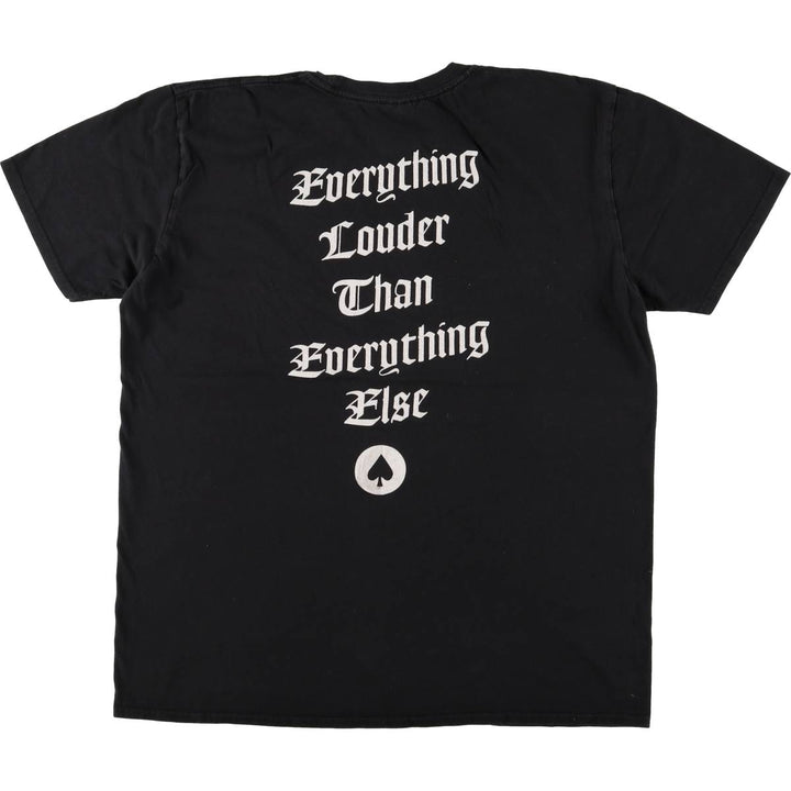 Gildan MOTORHEAD Men's Band T-Shirt, Size XL cotton black type Vintage Second Hand