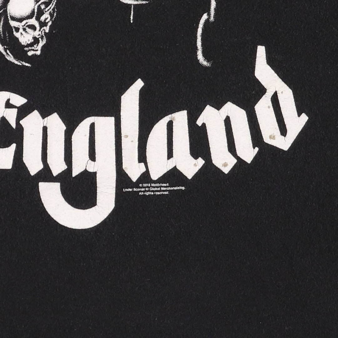 Gildan MOTORHEAD Men's Band T-Shirt, Size XL cotton black type Vintage Second Hand