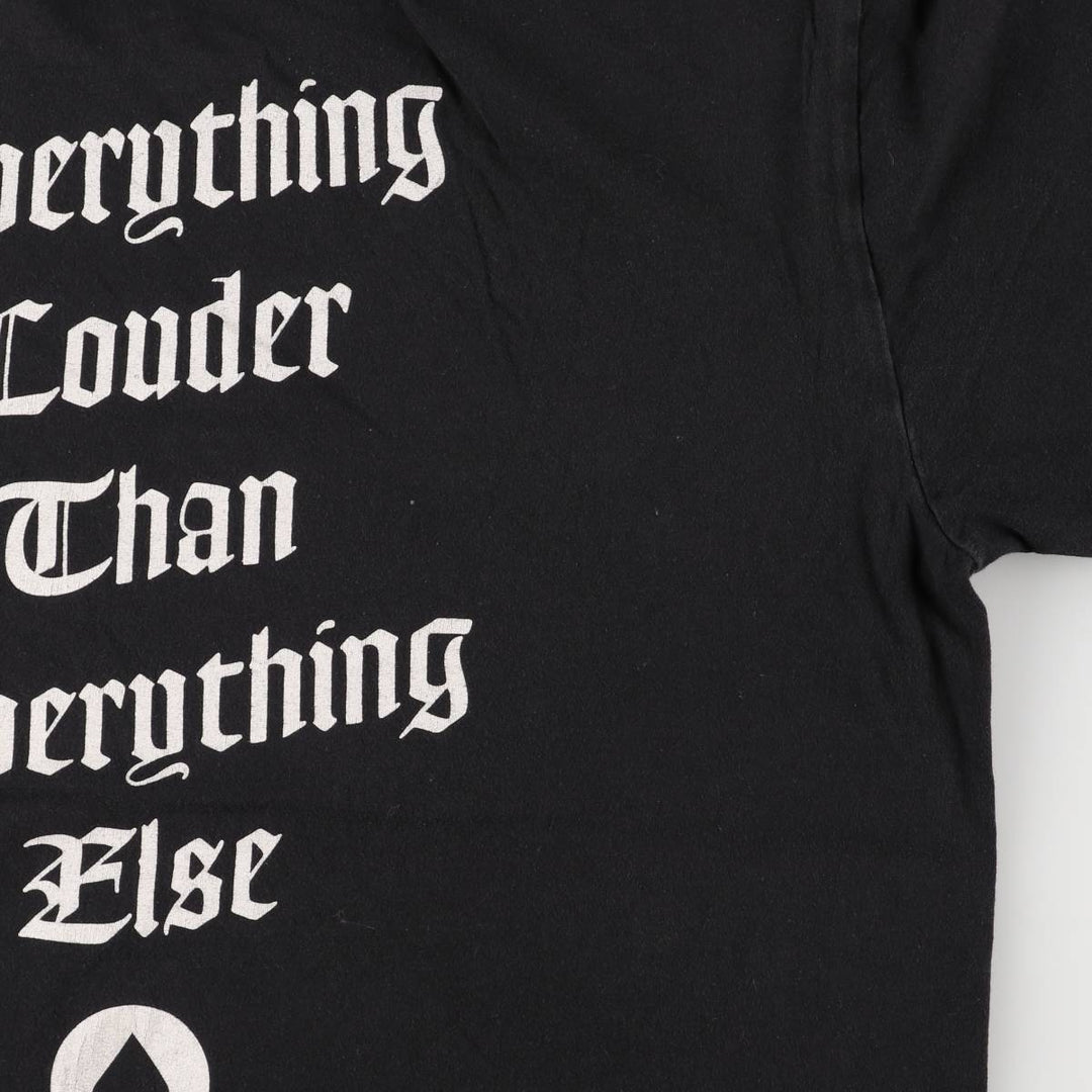 Gildan MOTORHEAD Men's Band T-Shirt, Size XL cotton black type Vintage Second Hand