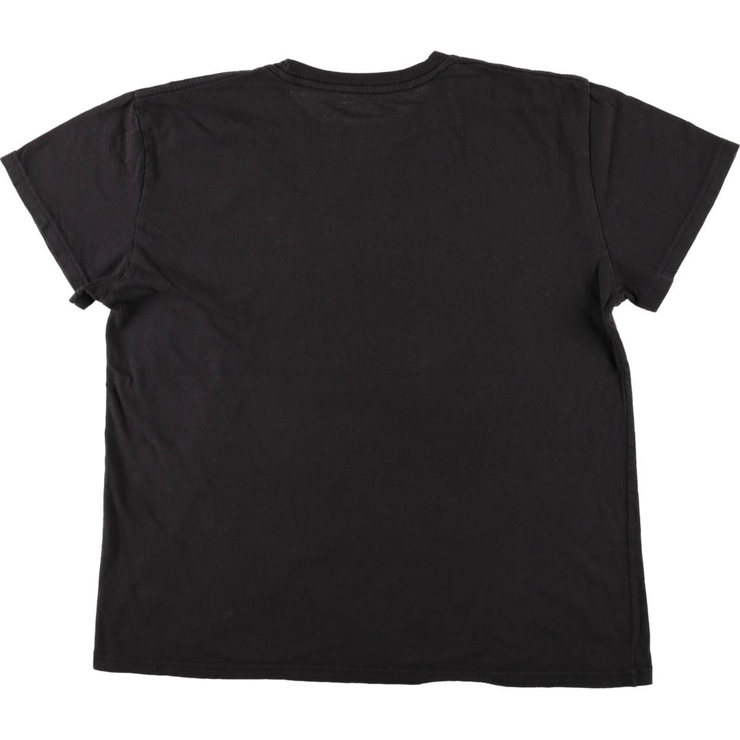 The Rolling Stones Band T-shirt, Men's XL cotton black type Vintage Second Hand