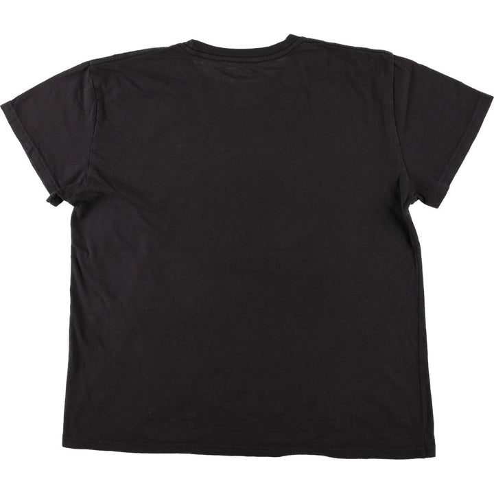 The Rolling Stones Band T-shirt, Men's XL cotton black type Vintage Second Hand