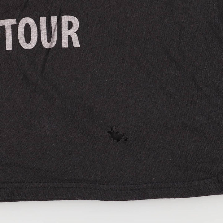 The Rolling Stones Band T-shirt, Men's XL cotton black type Vintage Second Hand