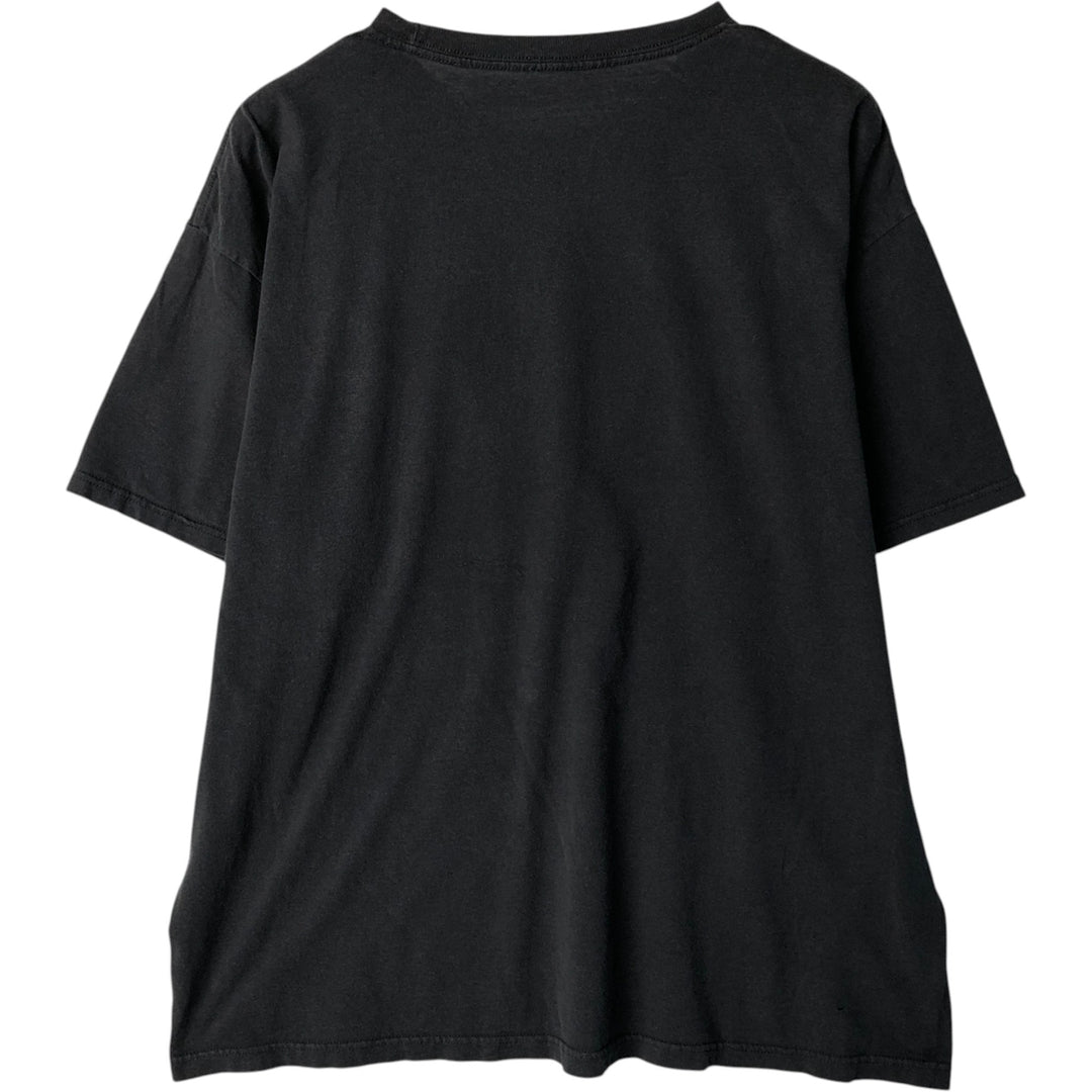 2pac rap t-shirt, men's XL size cotton black type Vintage Second Hand