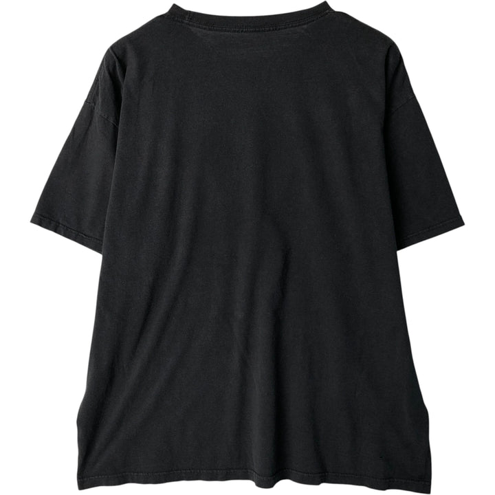 2pac rap t-shirt, men's XL size cotton black type Vintage Second Hand