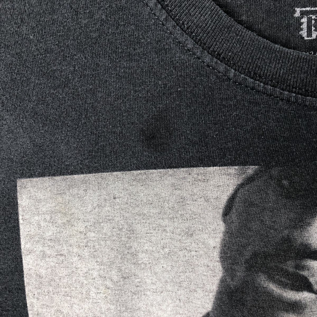 2pac rap t-shirt, men's XL size cotton black type Vintage Second Hand