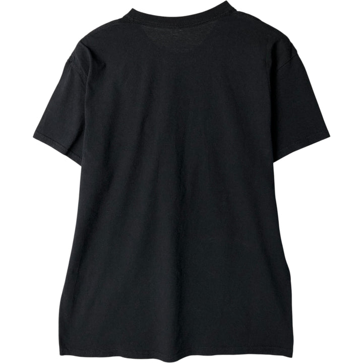 QUEEN Band T-shirt, Men's L size cotton black type Vintage Second Hand