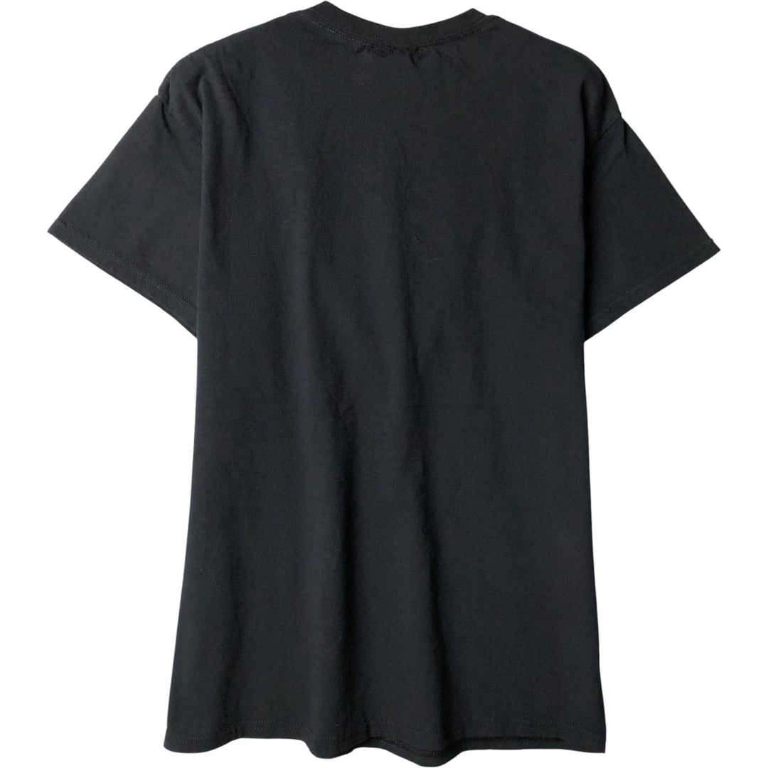 Gildan Radiohead Band T-Shirt, Men's Size Medium cotton black type Vintage Second Hand