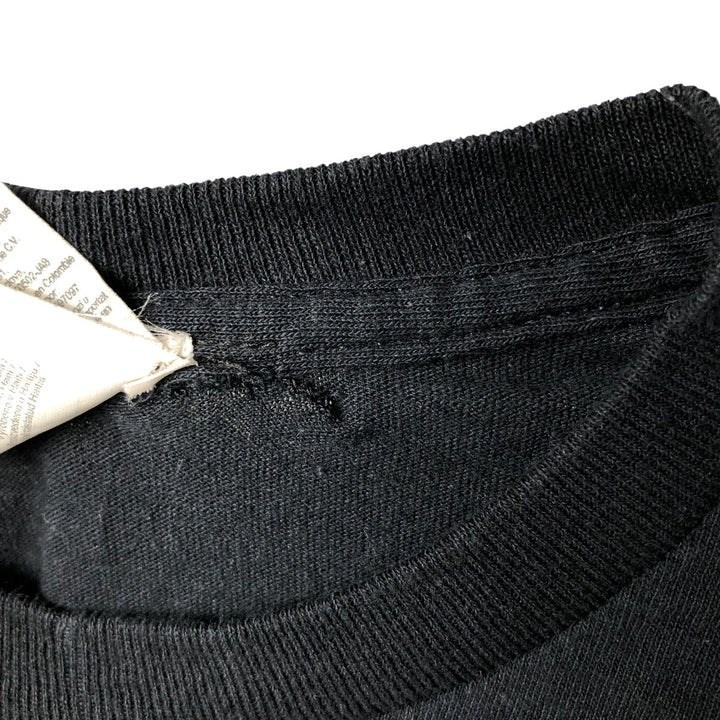 Gildan Radiohead Band T-Shirt, Men's Size Medium cotton black type Vintage Second Hand