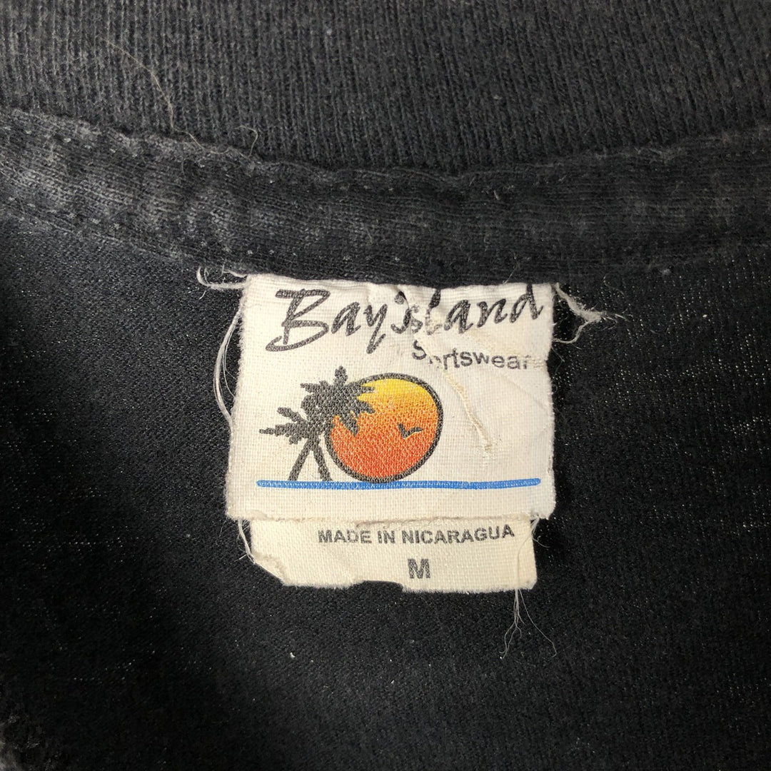 BAY ISLAND LINKIN PARK Band T-Shirt, Men's Size M cotton black type Vintage Second Hand