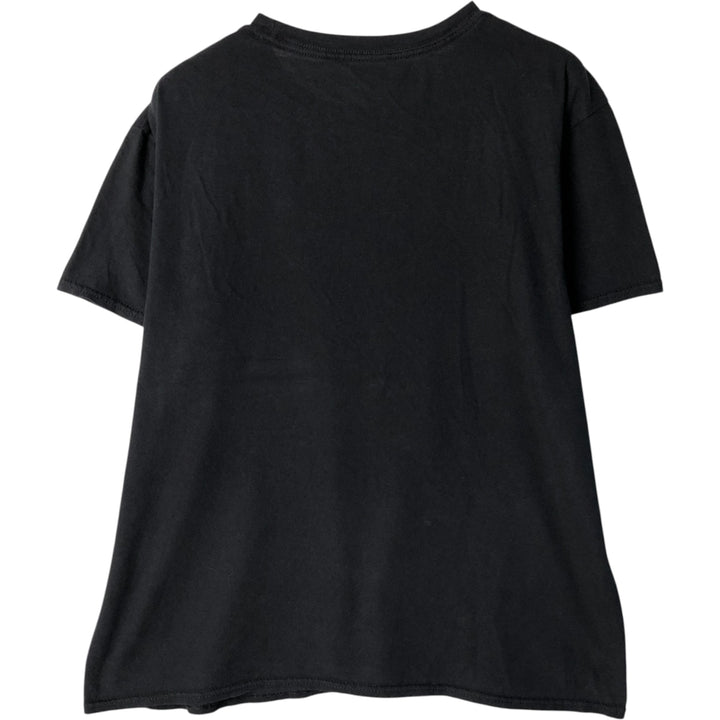 Metallica Skull Pattern Band T-Shirt, Men's Size L cotton black type Vintage Second Hand