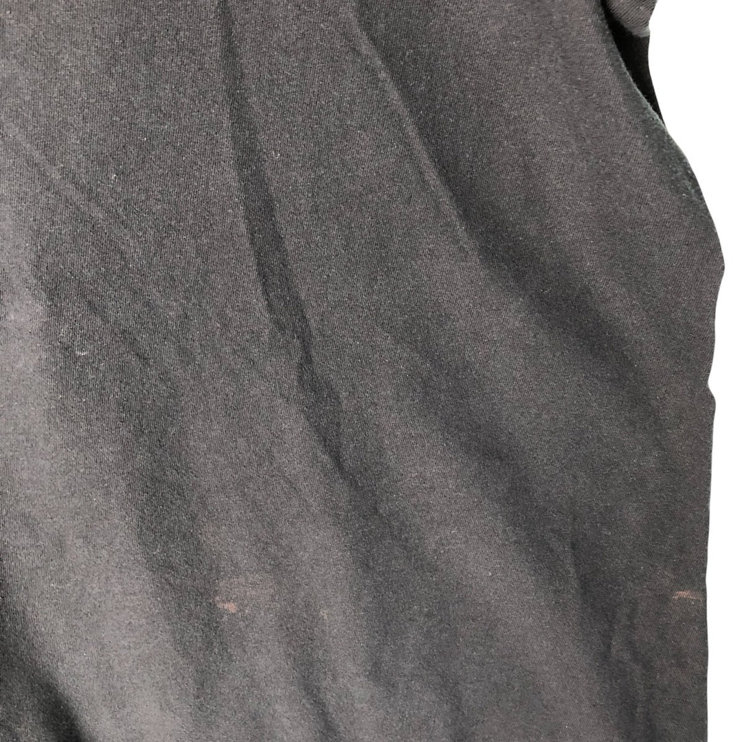 Metallica Skull Pattern Band T-Shirt, Men's Size L cotton black type Vintage Second Hand