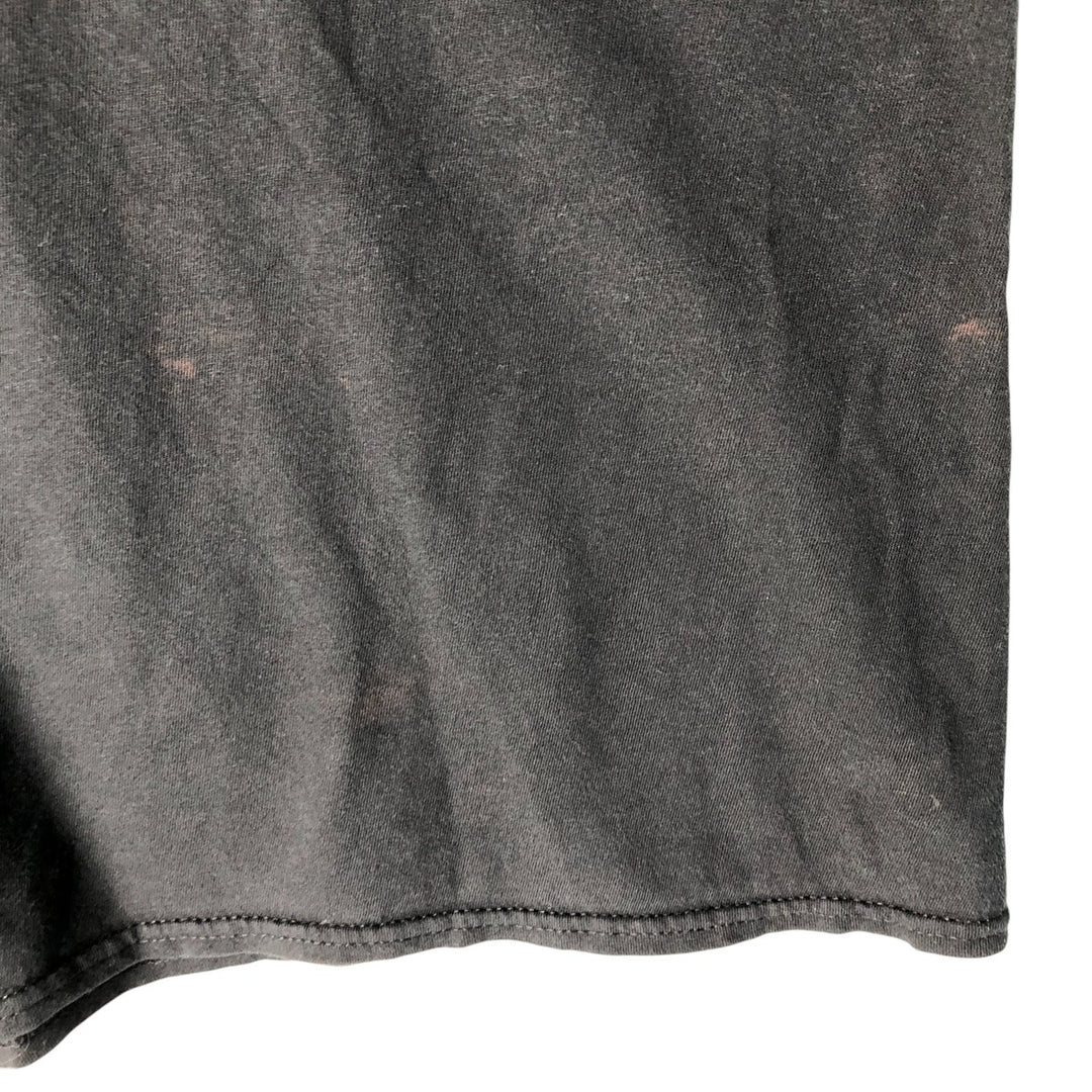 Metallica Skull Pattern Band T-Shirt, Men's Size L cotton black type Vintage Second Hand