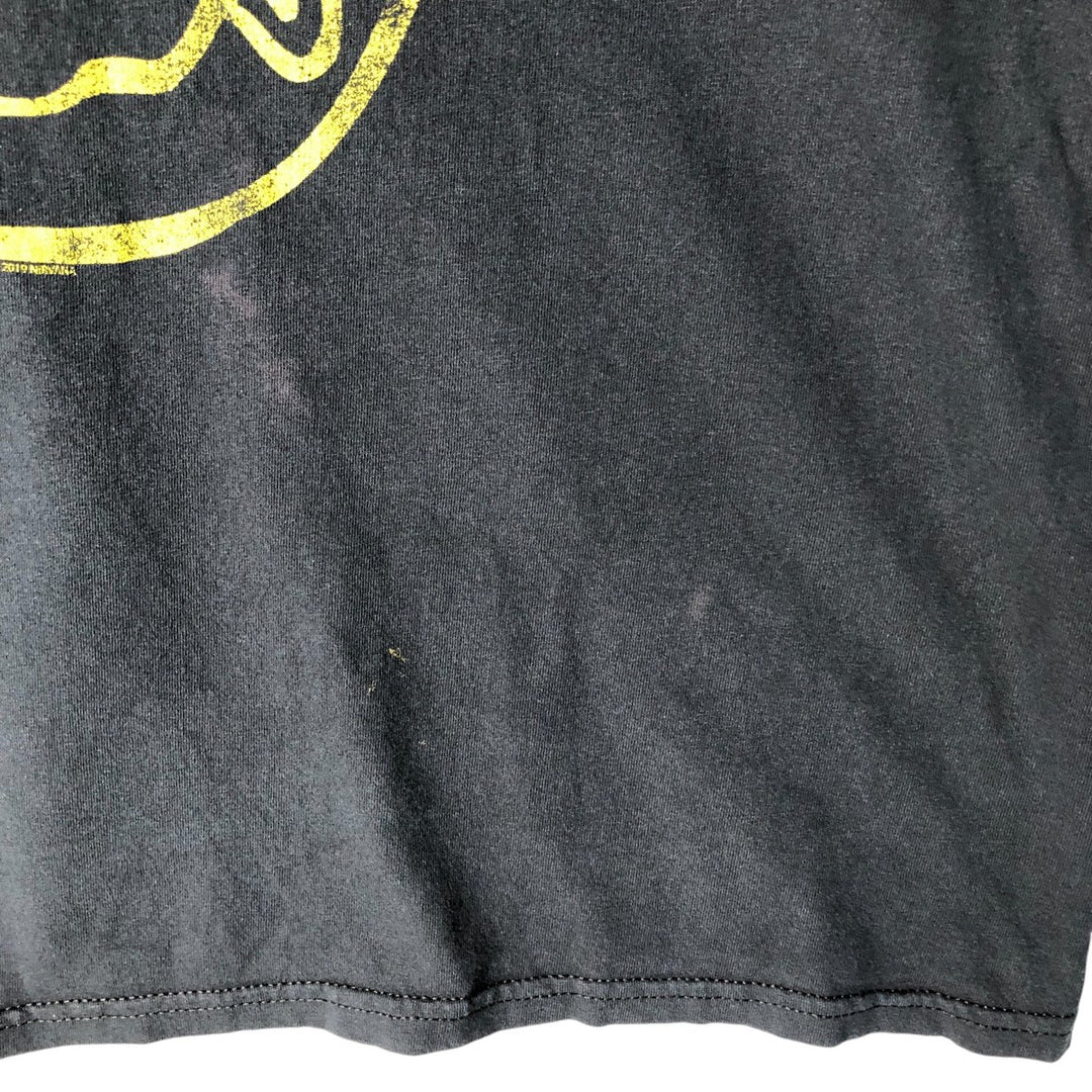 NIRVANA Nirvana Band T-shirt, Band T, Men's M size cotton black type Vintage Second Hand
