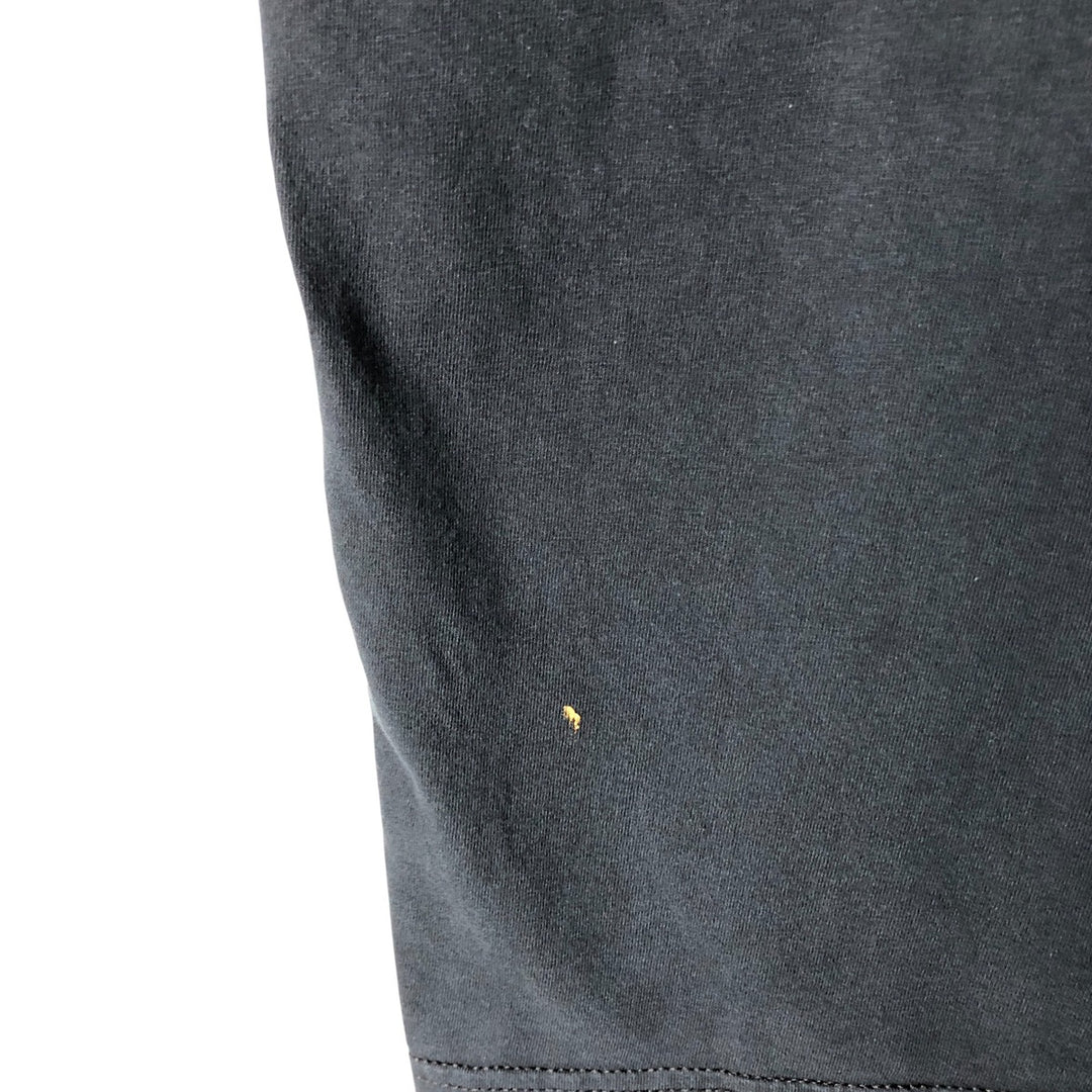 NIRVANA Nirvana Band T-shirt, Band T, Men's M size cotton black type Vintage Second Hand