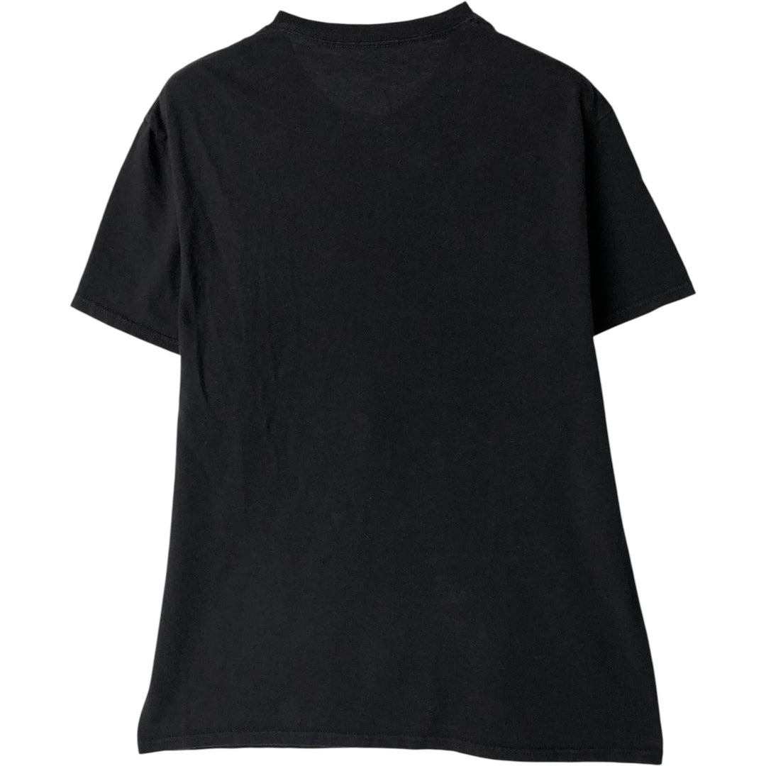 THE MISFITS Skull Pattern Band T-Shirt, Men's Size M cotton black type Vintage Second Hand