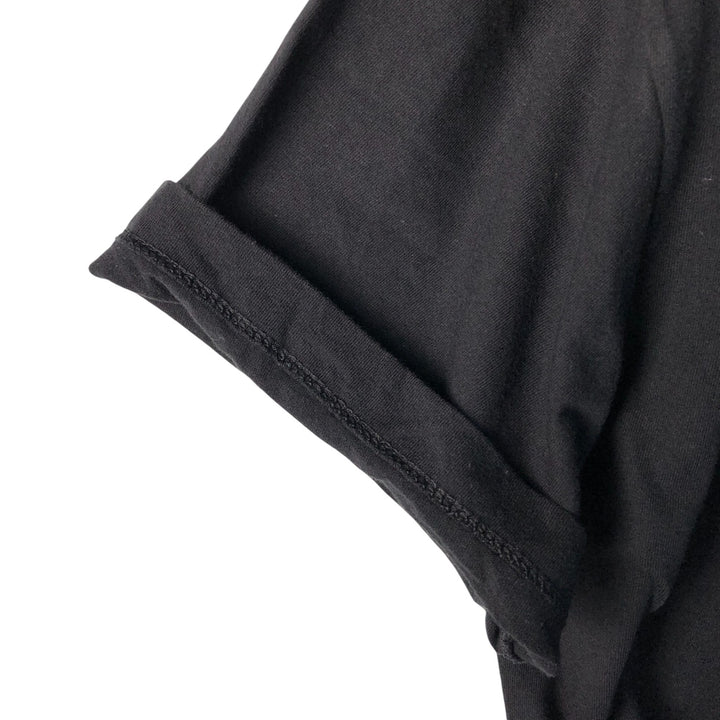 ED SHEERAN Ed Sheeran Band T-shirt Band T Men's M size unclear black type Vintage Second Hand