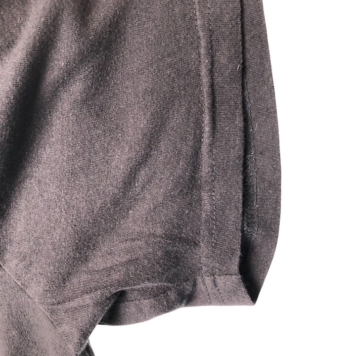 RUSH Band T-shirt, Men's L size cotton black type Vintage Second Hand