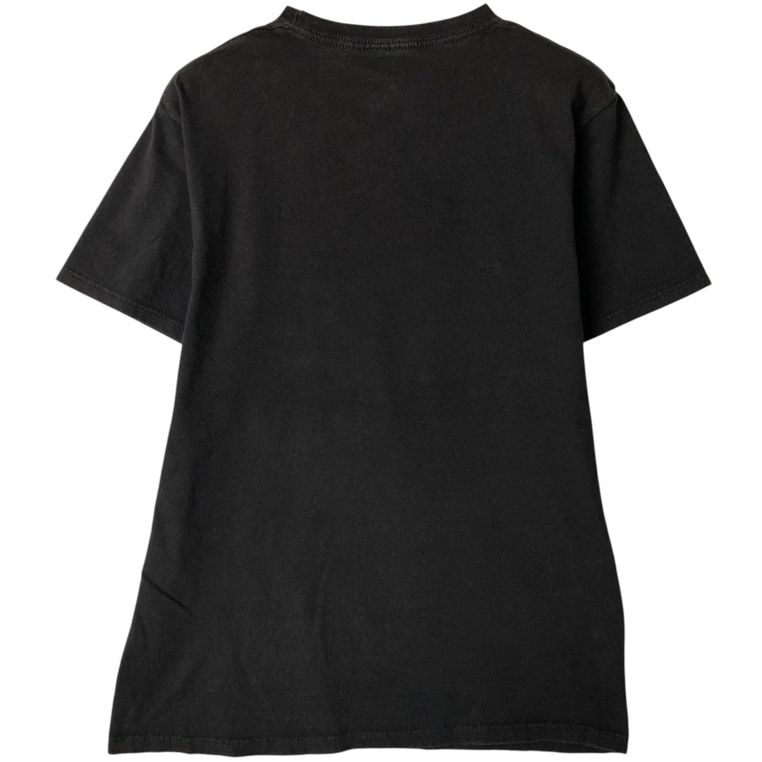 Metallica Skull Pattern Band T-shirt Band Tee Men's M size cotton black type Vintage Second Hand