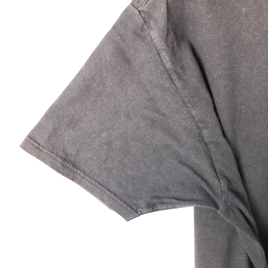 Metallica Skull Pattern Band T-shirt Band Tee Men's M size cotton black type Vintage Second Hand