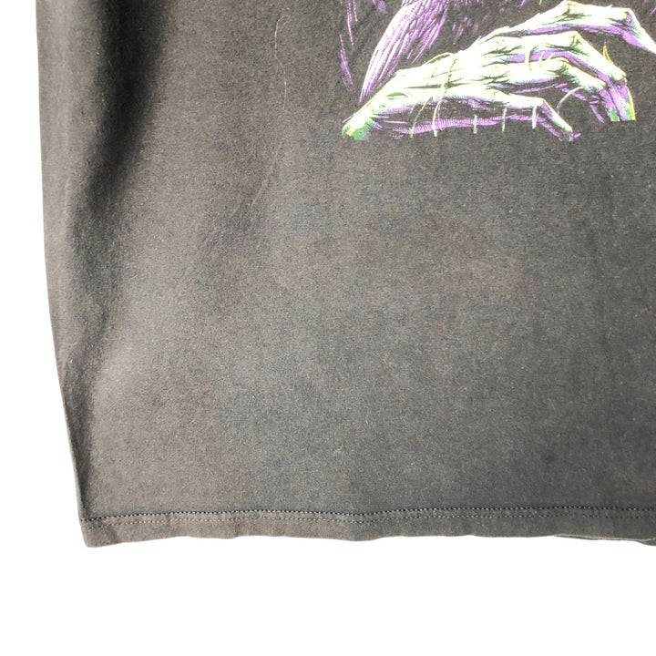 Metallica Skull Pattern Band T-shirt Band Tee Men's M size cotton black type Vintage Second Hand