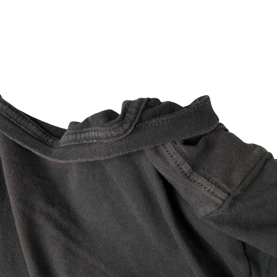 Metallica Skull Pattern Band T-shirt Band Tee Men's M size cotton black type Vintage Second Hand