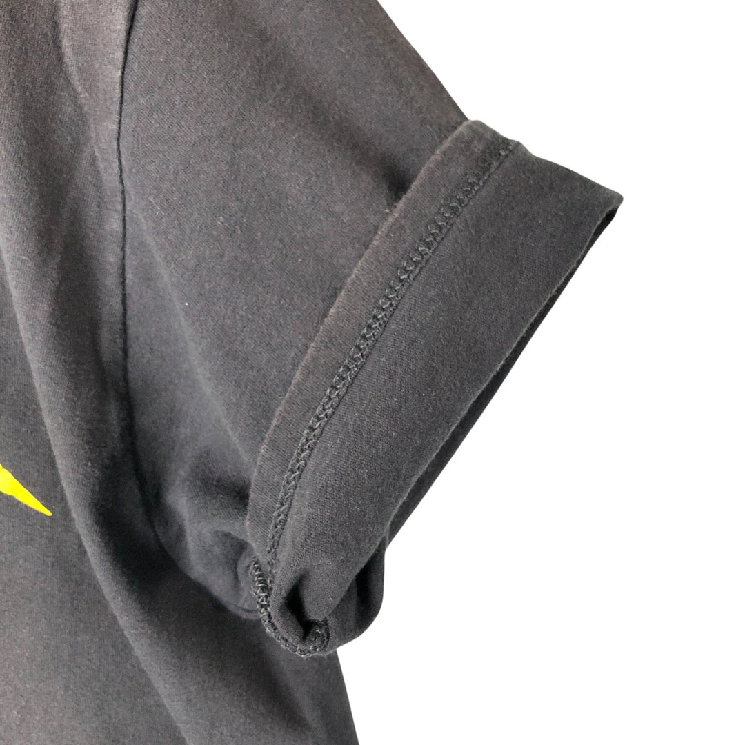 Metallica Skull Pattern Band T-shirt Band Tee Men's M size cotton black type Vintage Second Hand