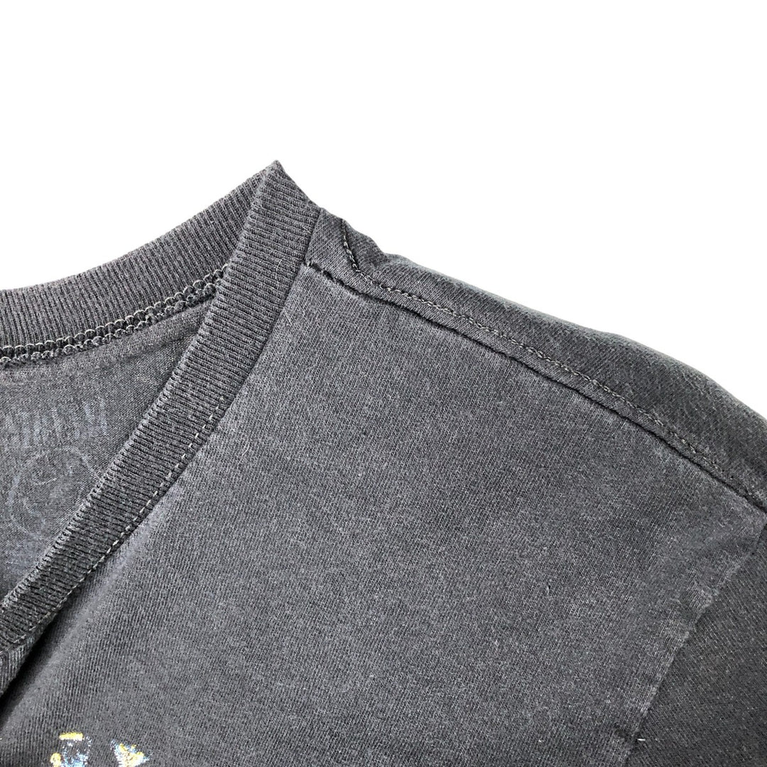 NIRVANA Nirvana Band T-shirt, Band T, Men's M size unclear black type Vintage Second Hand