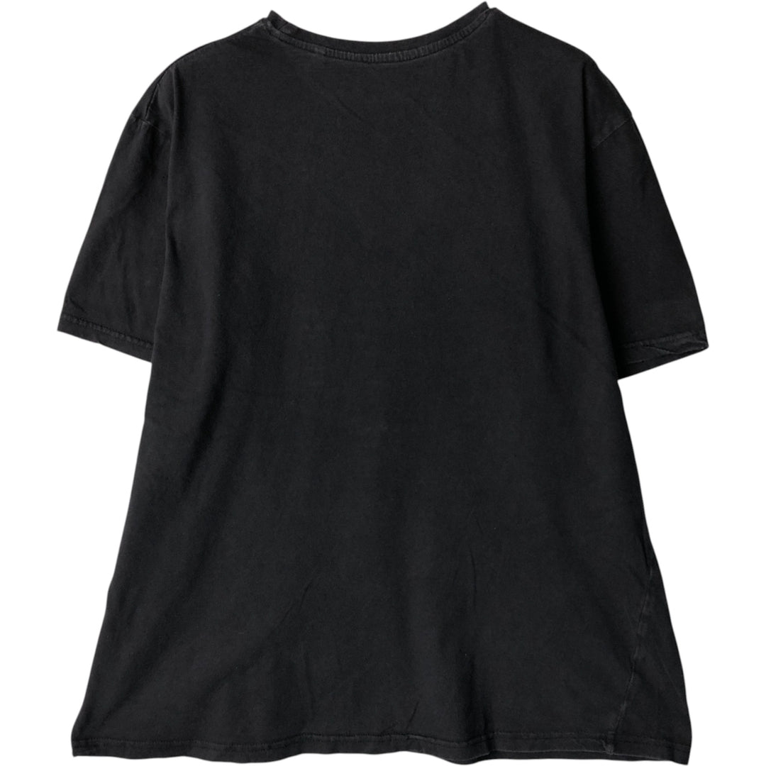 2pac rap t-shirt, men's size L cotton black type Vintage Second Hand