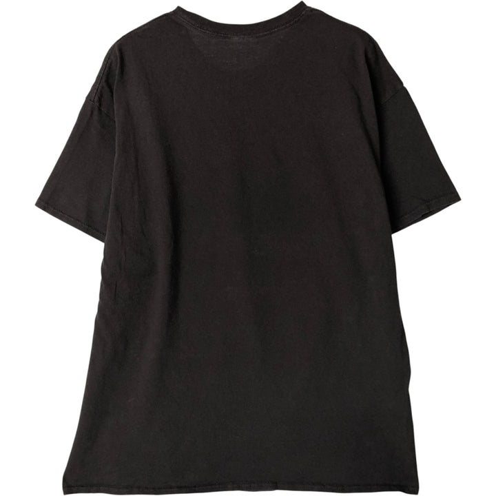 The Rolling Stones Band T-shirt, Men's XL cotton black type Vintage Second Hand