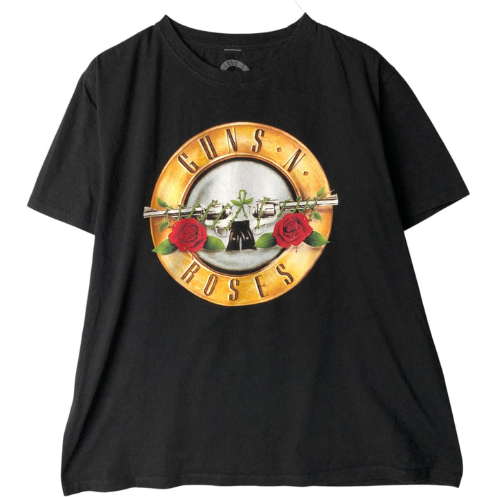 Guns N' Roses Band T-shirt, Band T, Men's XL size cotton black type Vintage Second Hand