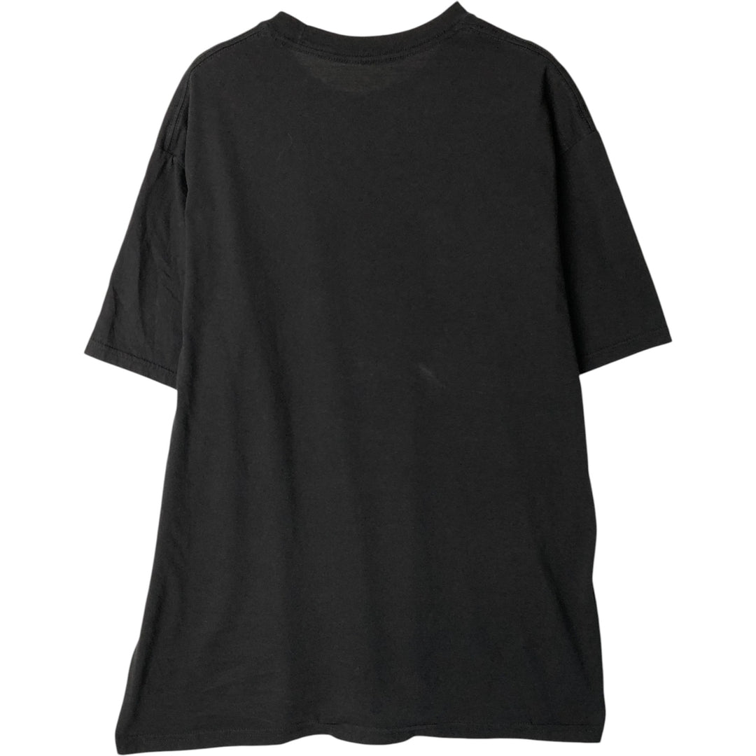 2pac rap t-shirt, men's XL size cotton black type Vintage Second Hand