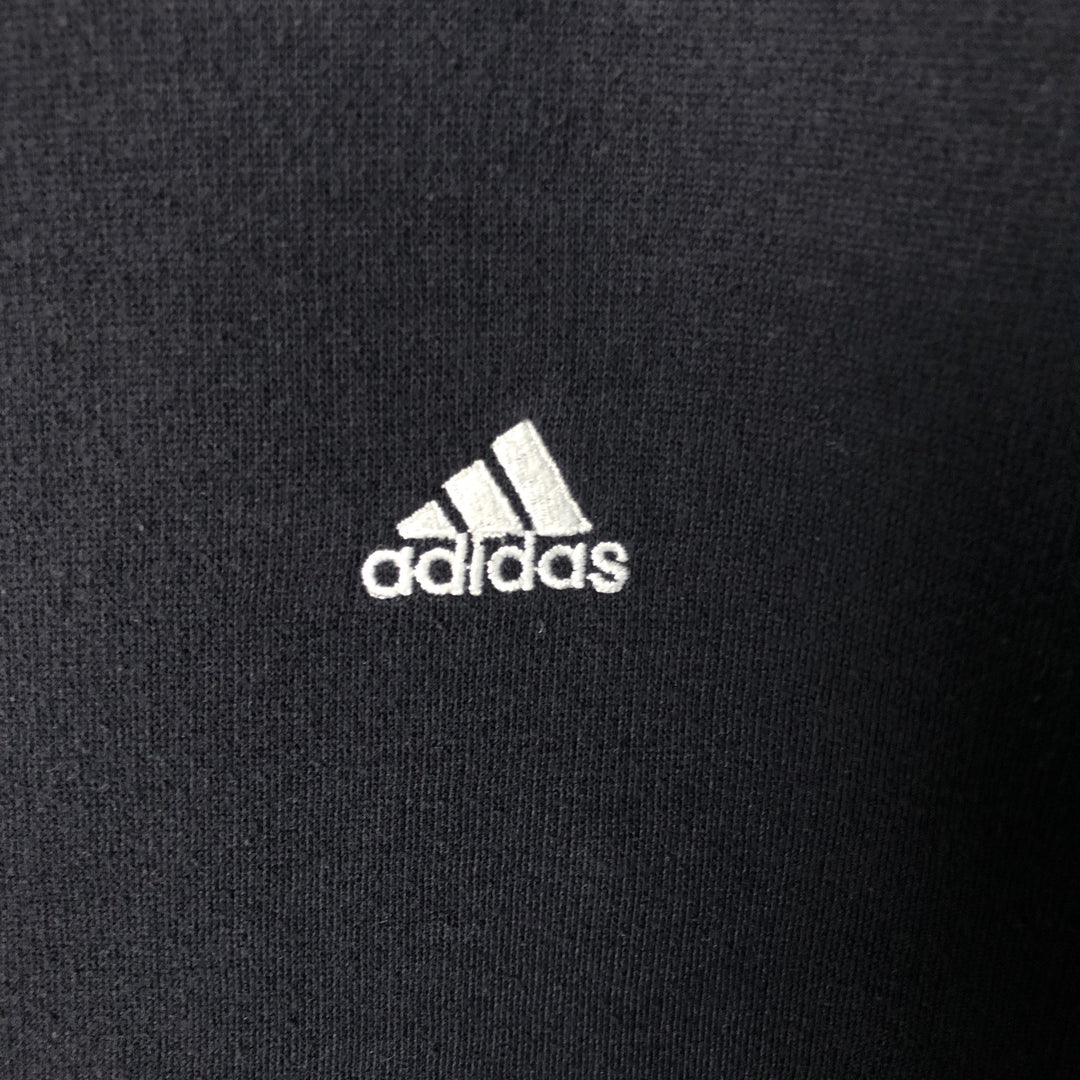 Vintage 80s-90'S Adidas One-Point Logo Sweatshirt, Men's Size L cotton navy blue type Vintage Second Hand