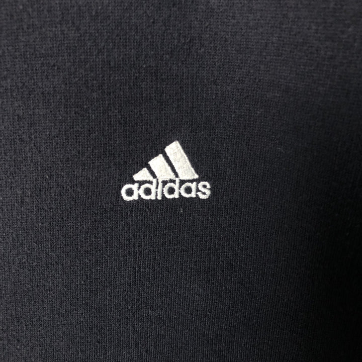 Vintage 80s-90'S Adidas One-Point Logo Sweatshirt, Men's Size L cotton navy blue type Vintage Second Hand